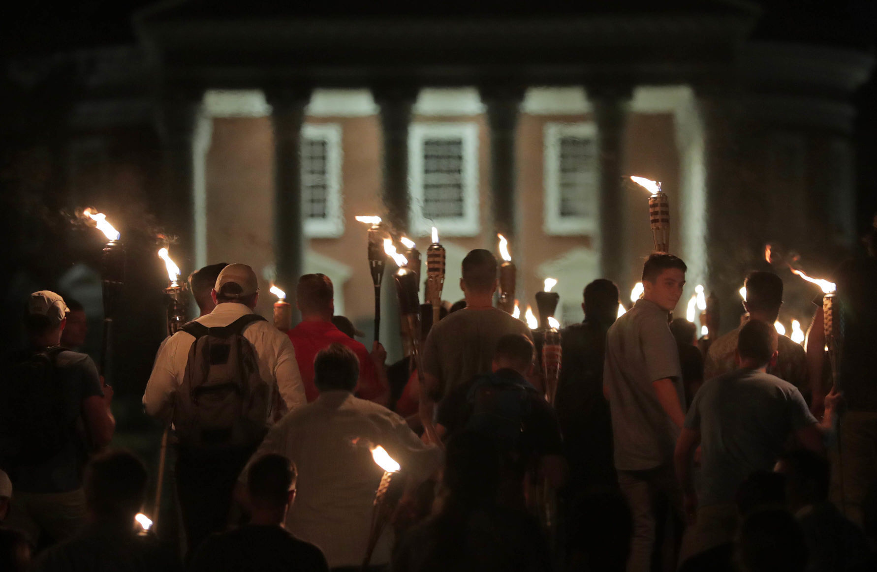 A look back: Charlottesville, Aug. 11, 2017
